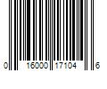 Barcode Image for UPC code 016000171046