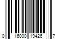 Barcode Image for UPC code 016000194267