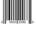 Barcode Image for UPC code 016000200685