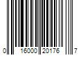 Barcode Image for UPC code 016000201767