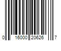 Barcode Image for UPC code 016000206267