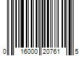 Barcode Image for UPC code 016000207615