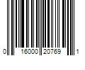 Barcode Image for UPC code 016000207691