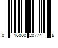 Barcode Image for UPC code 016000207745