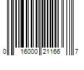 Barcode Image for UPC code 016000211667