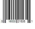 Barcode Image for UPC code 016000215351