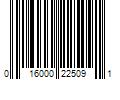 Barcode Image for UPC code 016000225091