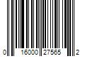 Barcode Image for UPC code 016000275652