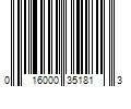 Barcode Image for UPC code 016000351813