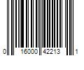 Barcode Image for UPC code 016000422131