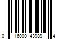 Barcode Image for UPC code 016000439894