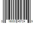 Barcode Image for UPC code 016000457249