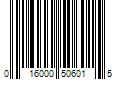 Barcode Image for UPC code 016000506015