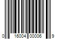 Barcode Image for UPC code 016004000069