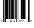 Barcode Image for UPC code 016012470045