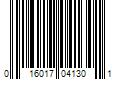 Barcode Image for UPC code 016017041301