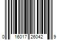 Barcode Image for UPC code 016017260429