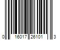 Barcode Image for UPC code 016017261013