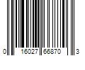 Barcode Image for UPC code 016027668703