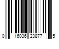 Barcode Image for UPC code 016036238775