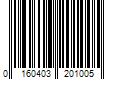 Barcode Image for UPC code 0160403201005