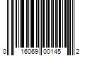 Barcode Image for UPC code 016069001452