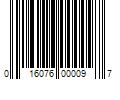 Barcode Image for UPC code 016076000097