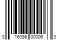 Barcode Image for UPC code 016086000063