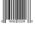 Barcode Image for UPC code 016092022066