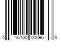 Barcode Image for UPC code 016100000963