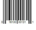 Barcode Image for UPC code 016100001311