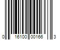 Barcode Image for UPC code 016100001663