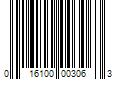 Barcode Image for UPC code 016100003063