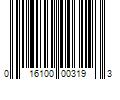 Barcode Image for UPC code 016100003193