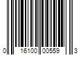 Barcode Image for UPC code 016100005593