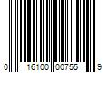 Barcode Image for UPC code 016100007559