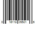 Barcode Image for UPC code 016118055016