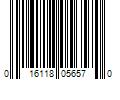 Barcode Image for UPC code 016118056570