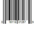 Barcode Image for UPC code 016118072679