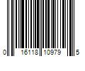 Barcode Image for UPC code 016118109795