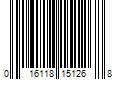 Barcode Image for UPC code 016118151268