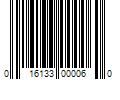 Barcode Image for UPC code 016133000060