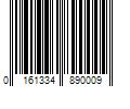 Barcode Image for UPC code 0161334890009