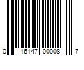 Barcode Image for UPC code 016147000087