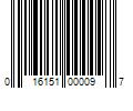 Barcode Image for UPC code 016151000097