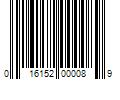 Barcode Image for UPC code 016152000089