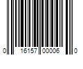 Barcode Image for UPC code 016157000060