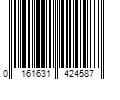 Barcode Image for UPC code 01616314245809