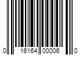 Barcode Image for UPC code 016164000060