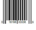 Barcode Image for UPC code 016166000068